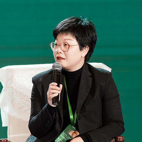 浙江芒种品牌管理有限公司总经理杨巧佳讲话